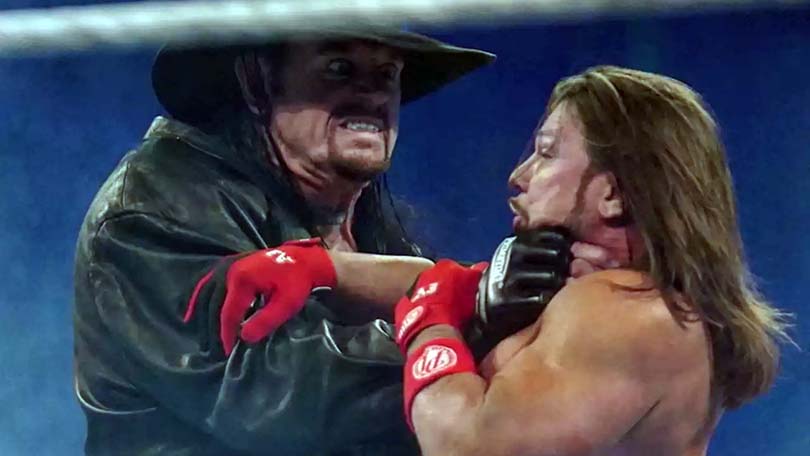 Obří pochvala pro AJe Stylese od Undertakera