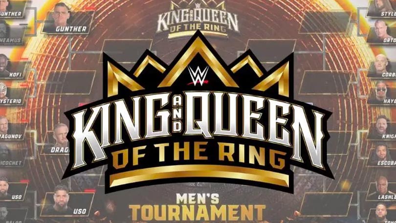 Kompletní pavouk turnaje WWE King of the Ring