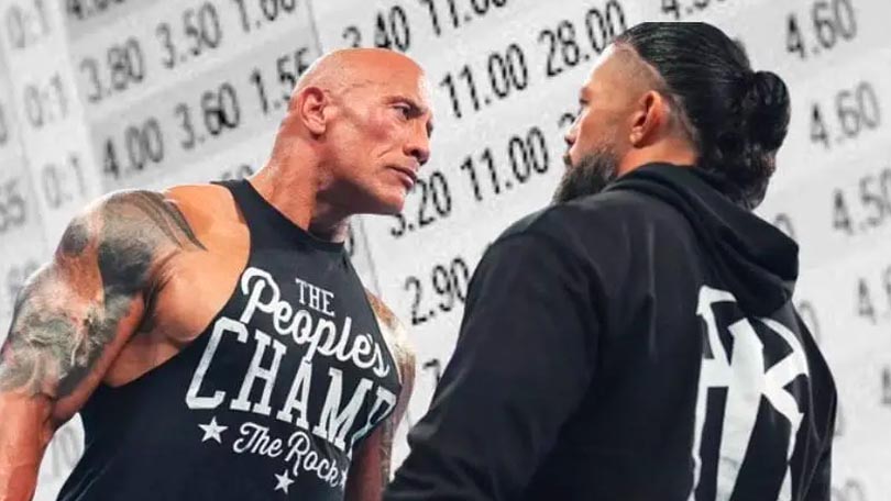 Podle bookmakerů se na WrestleManii 41 uskuteční zápas The Rock vs. Roman Reigns