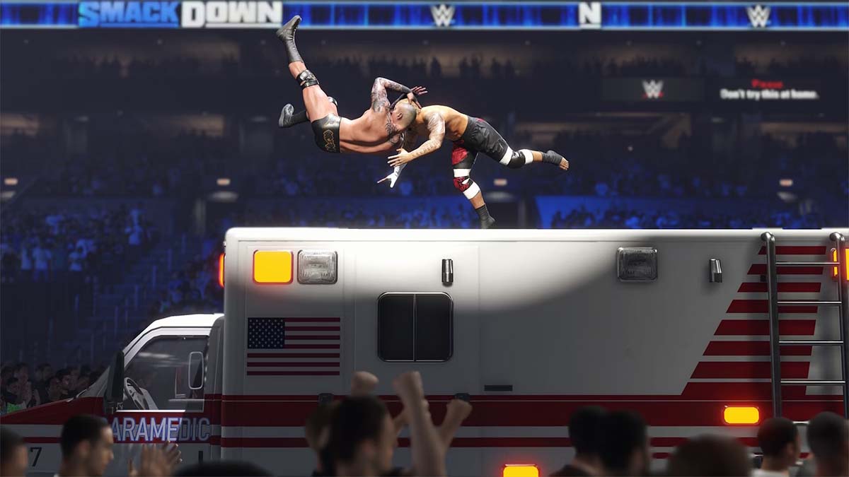 WWE 2K24 - Ambulance Match